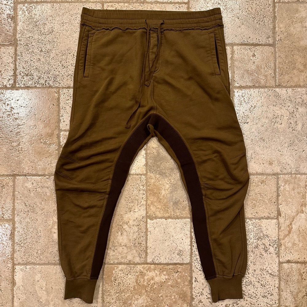 Haider Ackermann Perth Brown Moon Jogger Pants